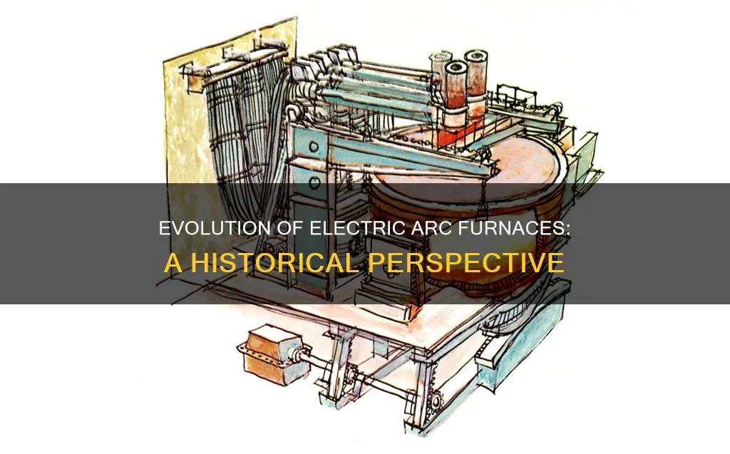when was the electric arc furnace invented