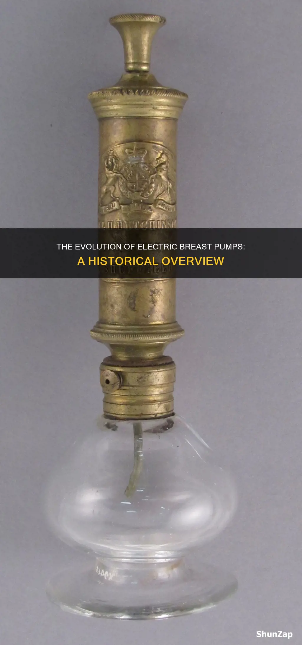 when was the electric breast pump invented