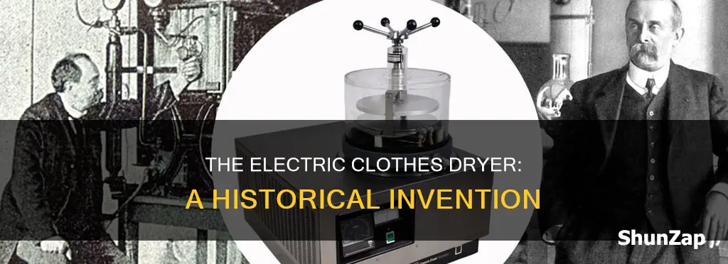 when was the electric clothes dryer invented