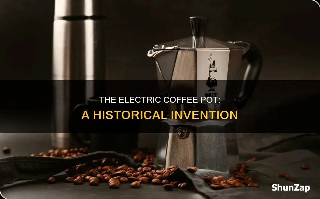 when was the electric coffee pot invented