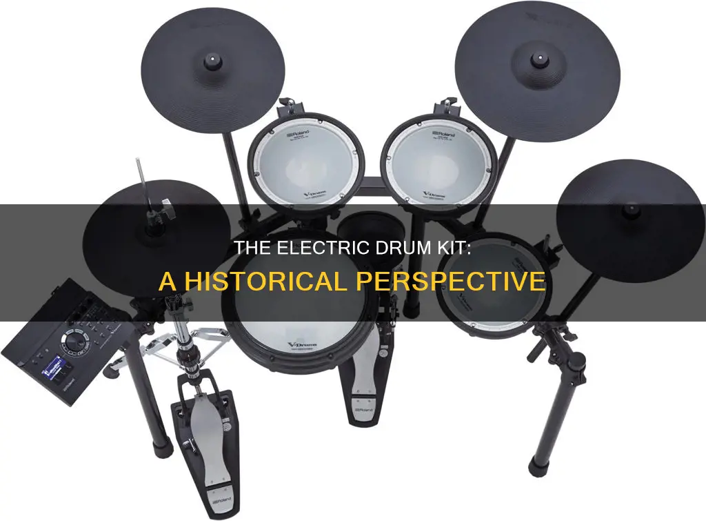 when was the electric drum kit invented