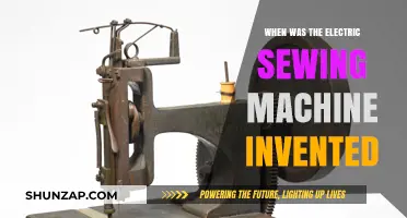 The Electric Sewing Machine: A Historical Invention