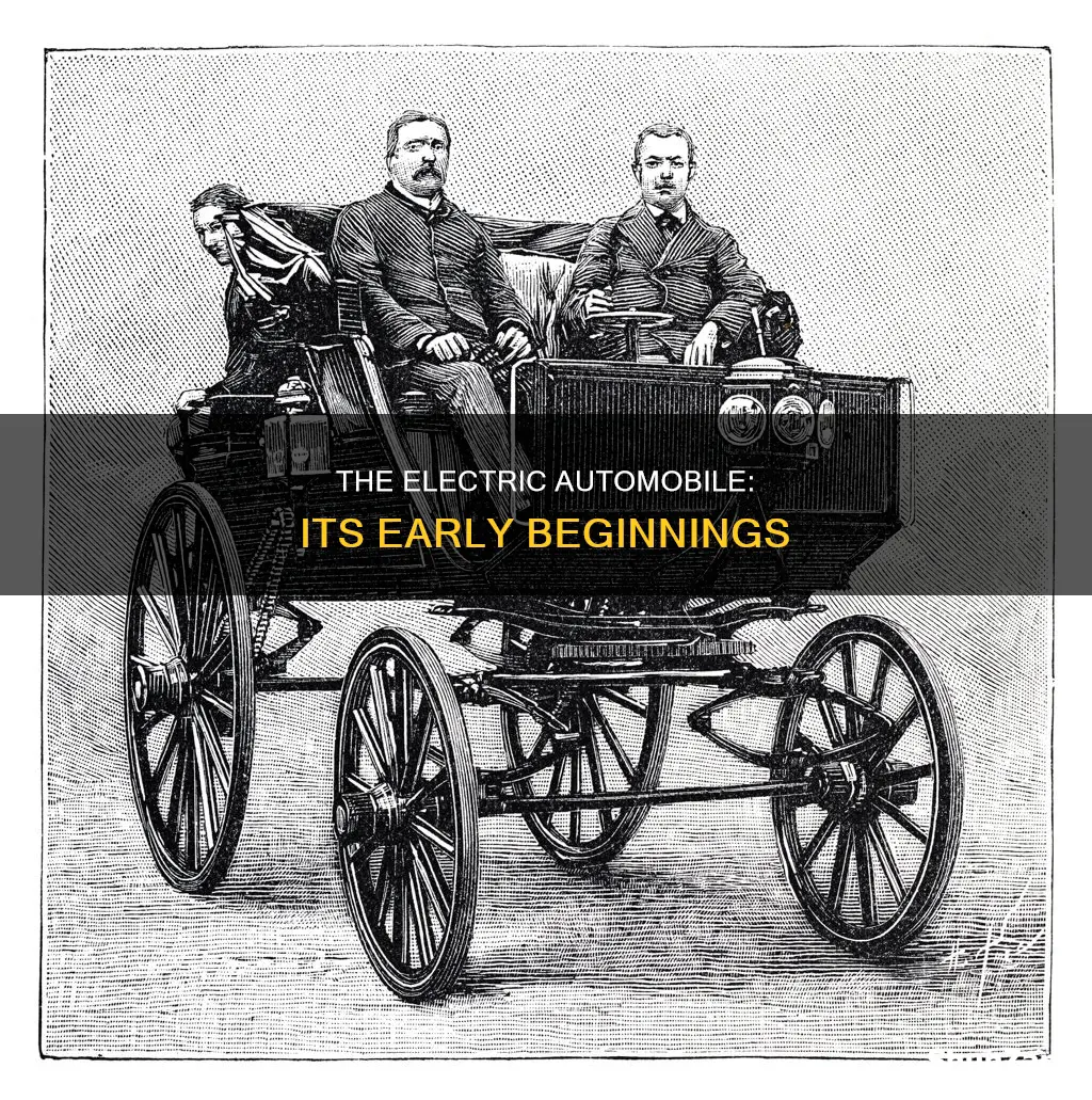when was the first electric automobile made