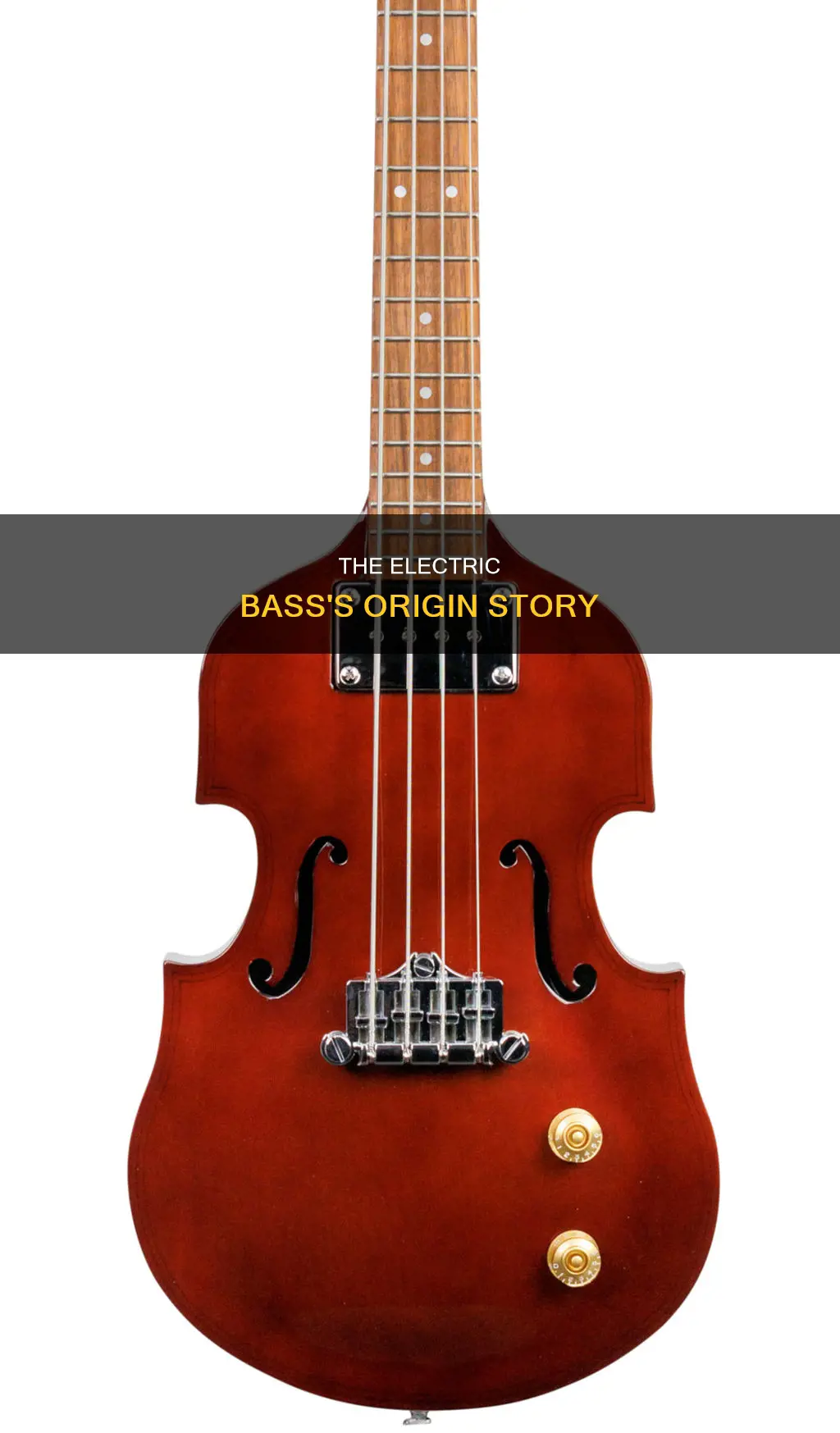 when was the first electric bass made