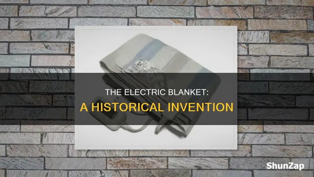 when was the first electric blanket invented