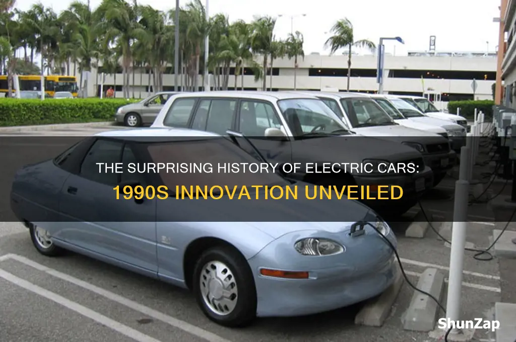 when was the first electric car made 1990