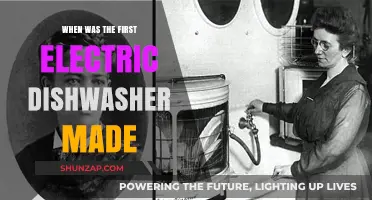 The Evolution of Electric Dishwashers: A Historical Overview