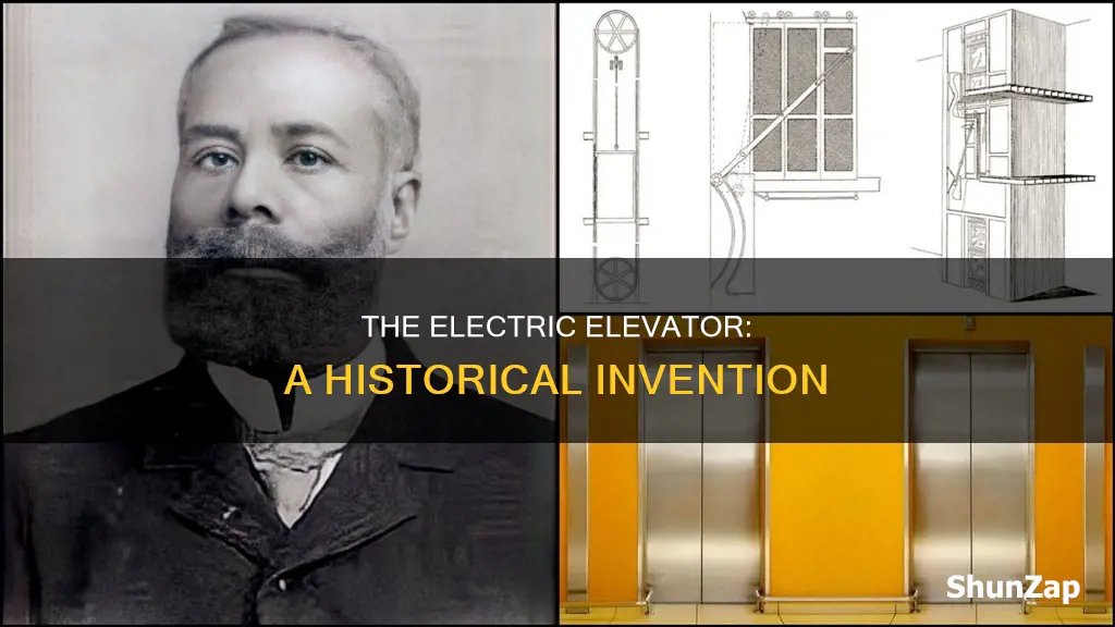 when was the first electric elevator invented