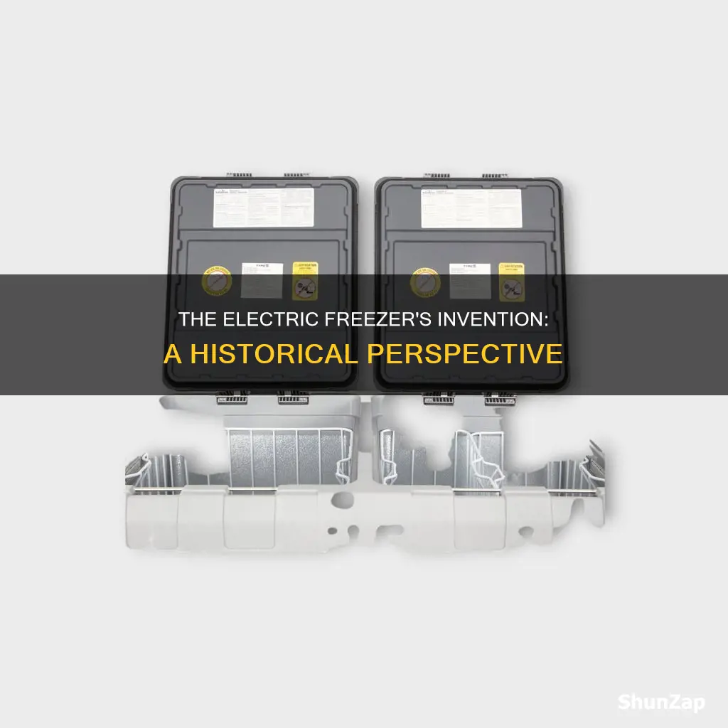 when was the first electric freezer invented