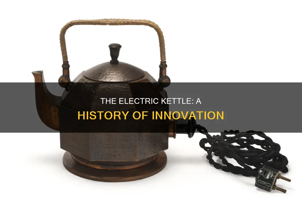 when was the first electric kettle invented