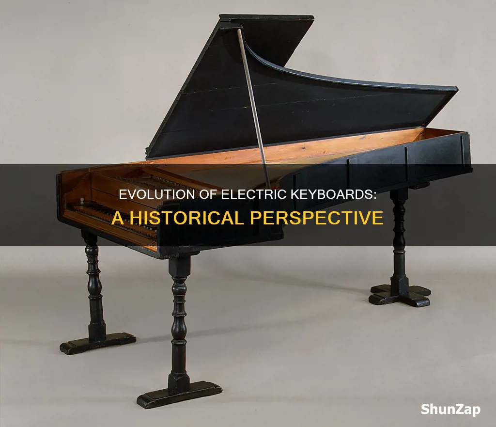 when was the first electric keyboard invented