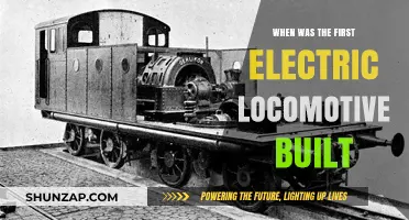 The First Electric Locomotive: A Historical Overview