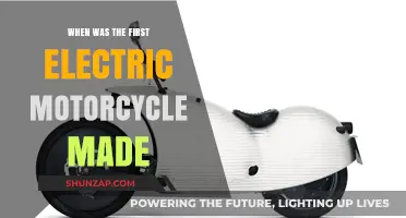 The First Electric Motorcycle: A Historical Overview