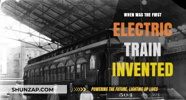 The First Electric Train: A Historical Overview