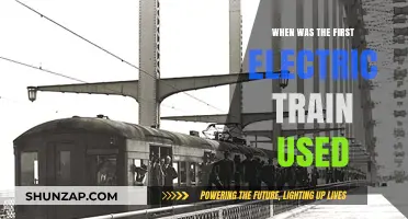Revolutionizing Railroads: The First Electric Train's Historic Debut