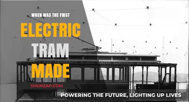 The Electric Tram's Historical Debut