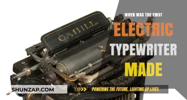 The First Electric Typewriter: A Revolutionary Invention