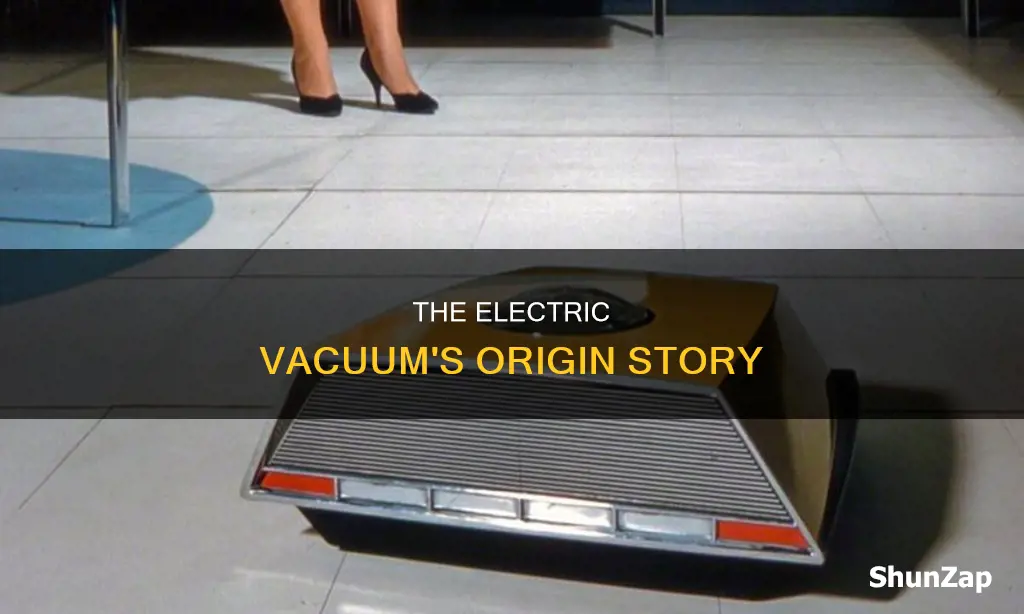 when was the first electric vacuum invented