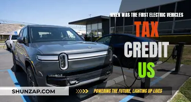 Electric Vehicles: Tax Credit History in the US