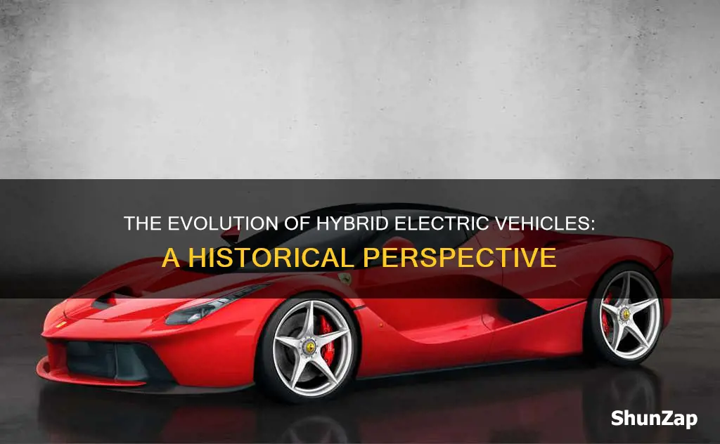when was the first hybrid electric vehicle invented