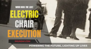The Last Electric Chair Execution: When Did It Happen?