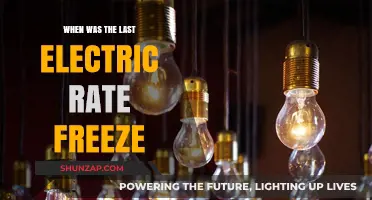 Electric Rate Freeze: When Was the Last One?