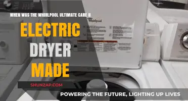 Whirlpool Ultimate Care II Electric Dryer: Production Year Unveiled