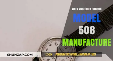 The Timex Electric Model 508: A Vintage Timepiece