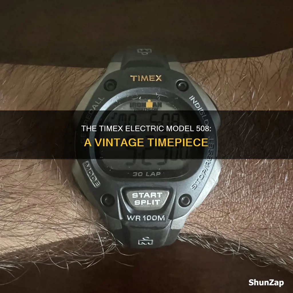 when was timex electric model 508 manufactured