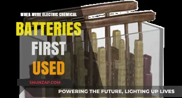The Dawn of Electric Power: Early Use of Chemical Batteries