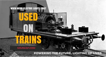 The Dawn of Electric Lights on Trains: A Historical Overview