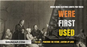 The Sparkling History of Electric Tree Lights: A Timeline