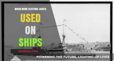 When Ships Embraced Electric Lights: A Historical Timeline