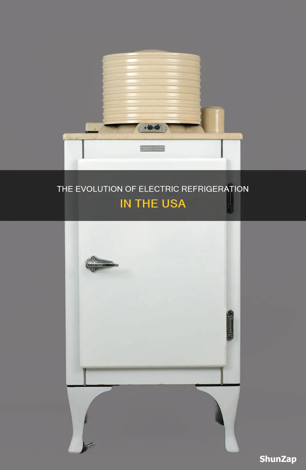 when were electric refrigeryor made in usa