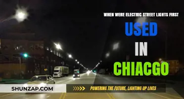 Chicago's Electric Street Lights: A Historical First in Urban Illumination