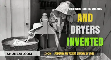 The Evolution of Electric Washers and Dryers