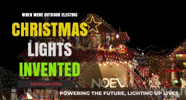 The History of Outdoor Electric Christmas Lights