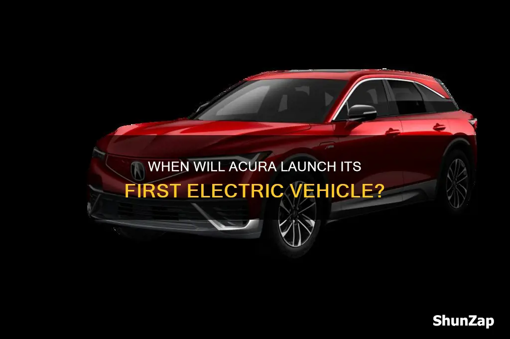 when will acura have an electric car