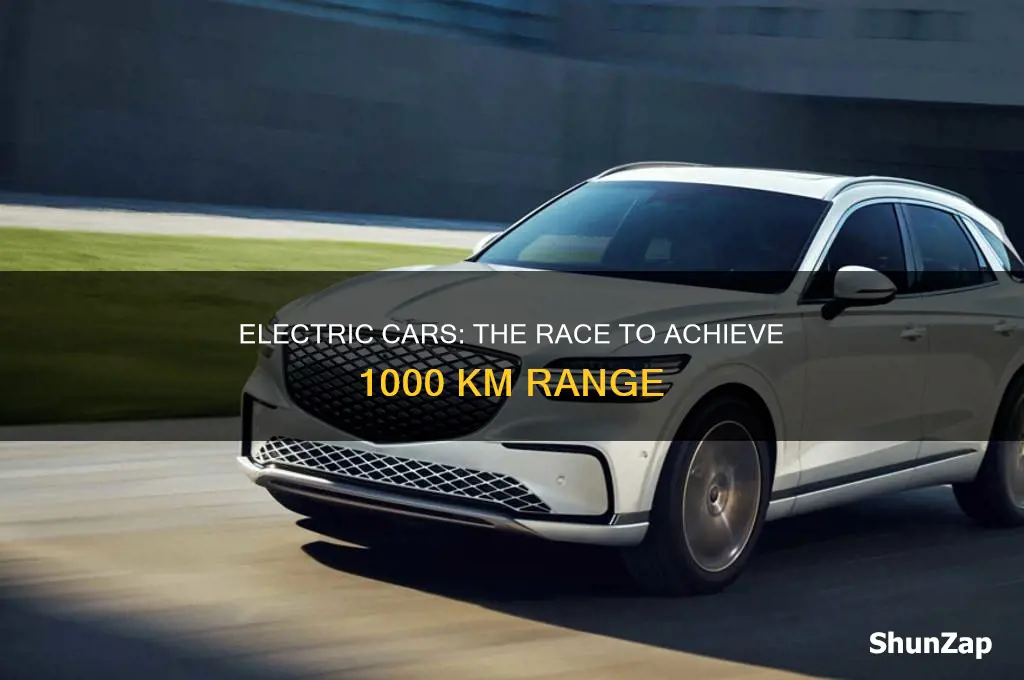 when will electric cars have 1000 km range