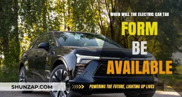 Electric Car Tax Form Release Date: What You Need to Know