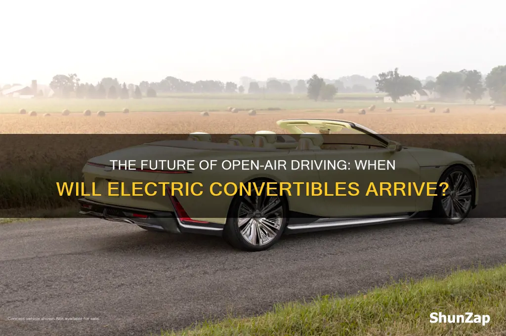 when will we get an all electric convertible car