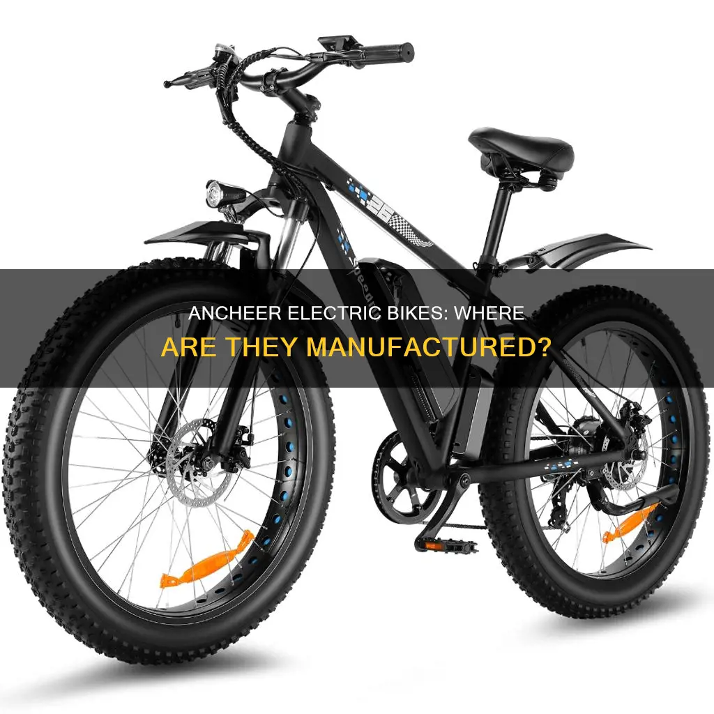 where are ancheer electric bikes made