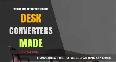 ApexDesk Electric Desk Converters: Where Are They Made?