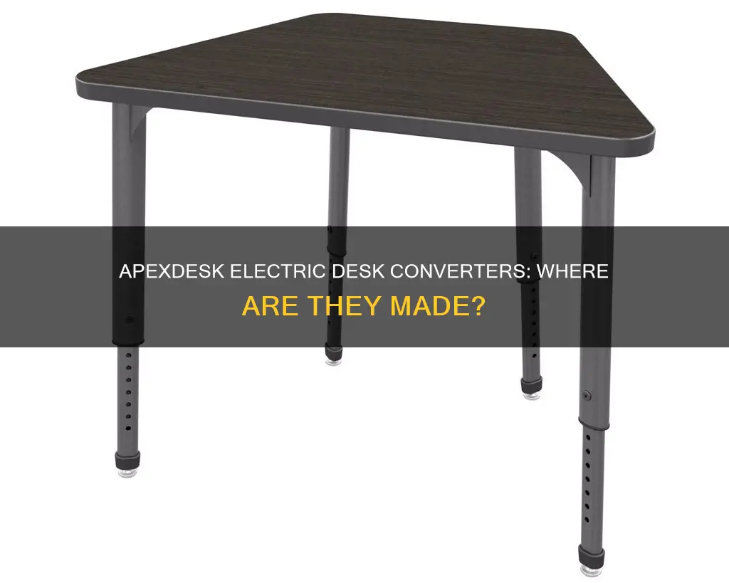 where are apexdesk electric desk converters made