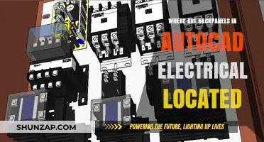 Exploring AutoCAD Electrical: Locating and Utilizing Backpanels