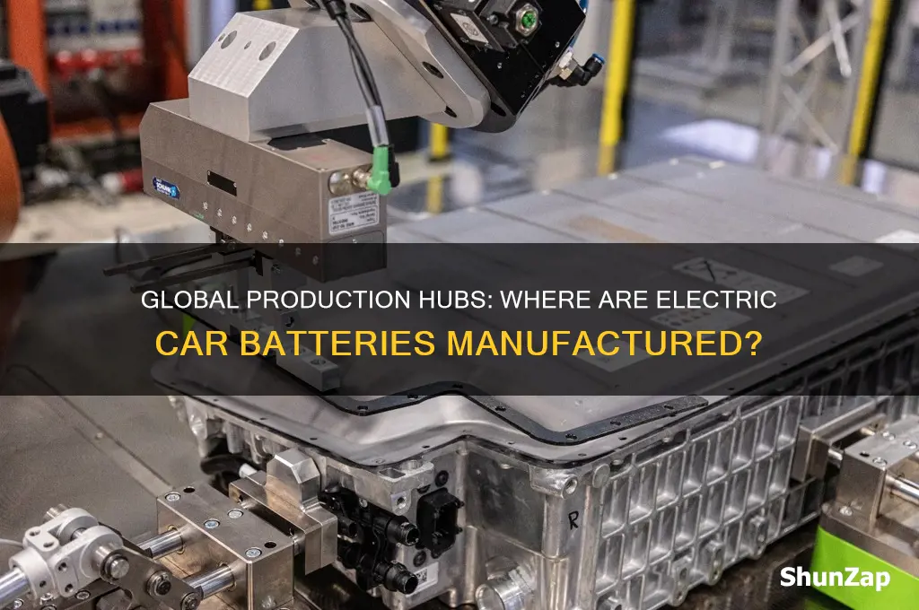 where are electric car batteries made