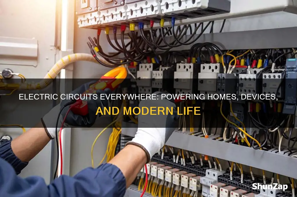 where are electric circuits used
