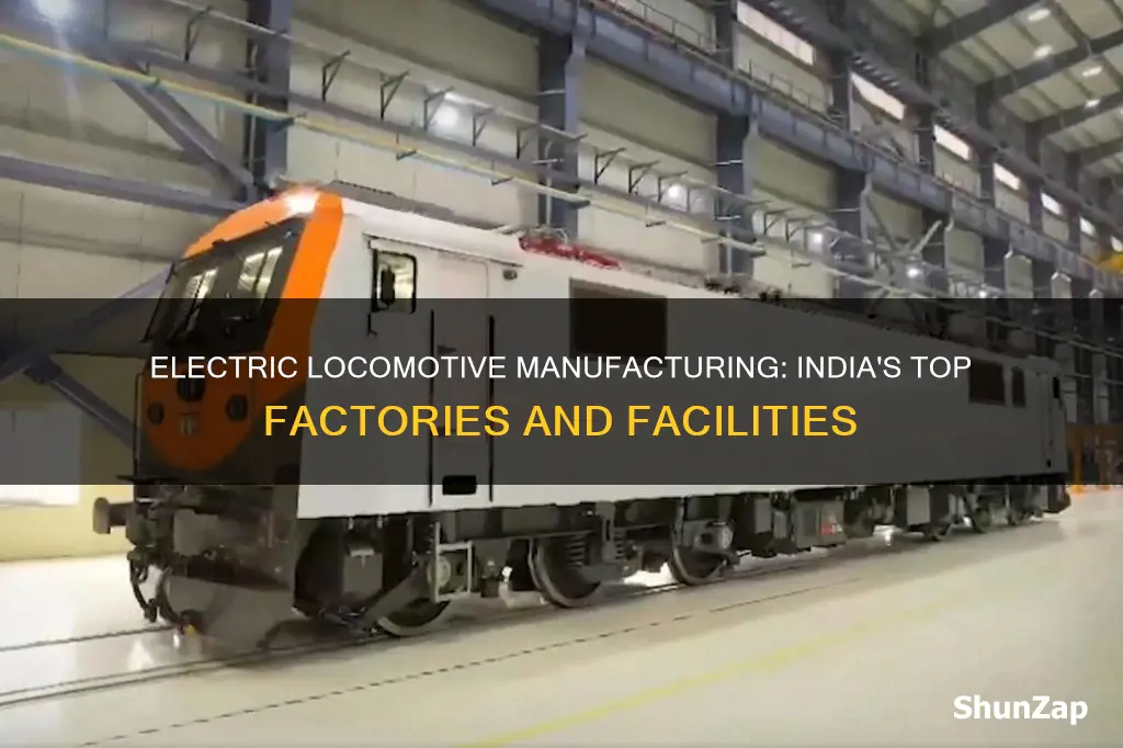 where are electric locomotives manufactured in india
