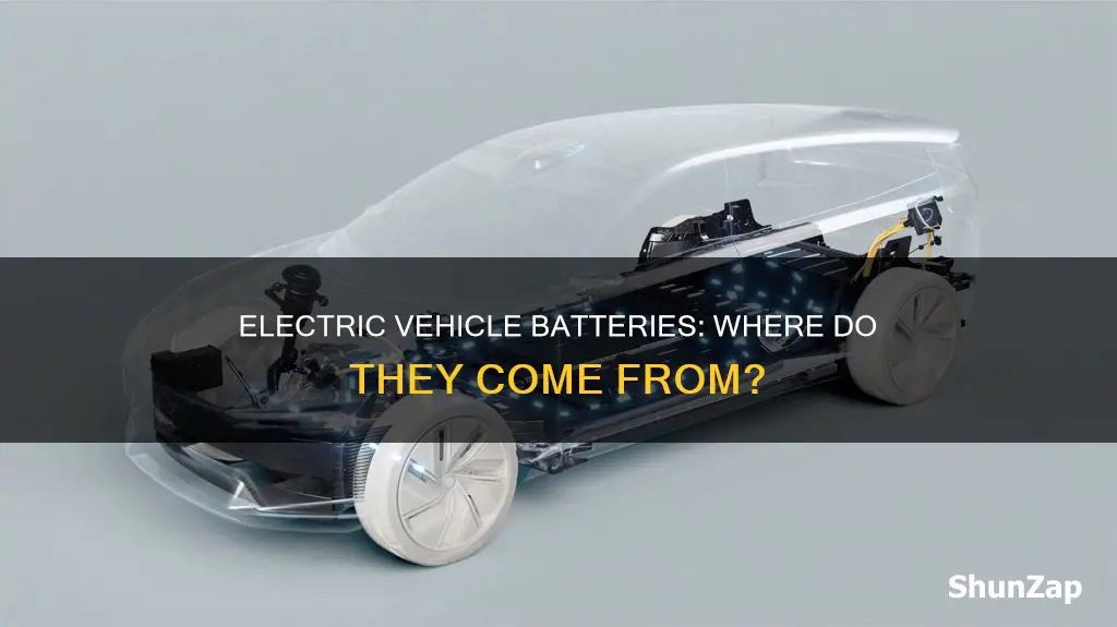where are electric vehicke batteries sorced from