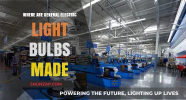 General Electric Light Bulbs: Where Are They Manufactured?